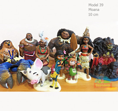 Action Figure Set - Model 39 : Moana